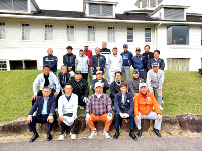 ゴルフコンペ2025集合写真