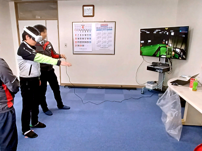 VR安全教育を行いました
